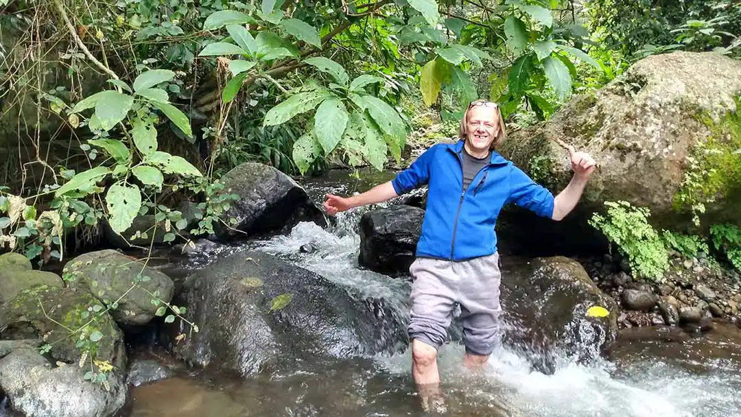 River from Songota River with Mads in it