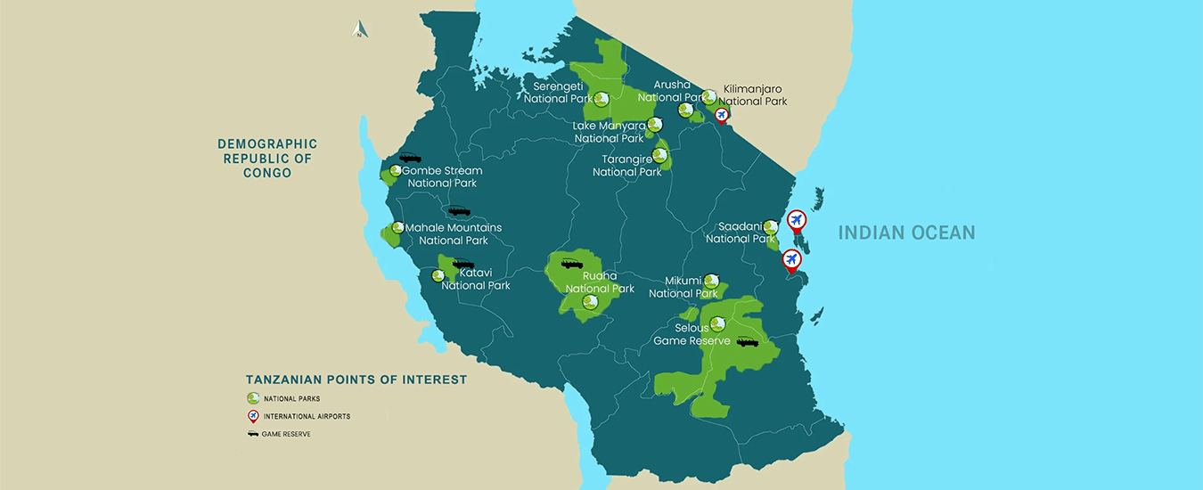 Tanzanian Points of Interest Tanzanian Points of Interest