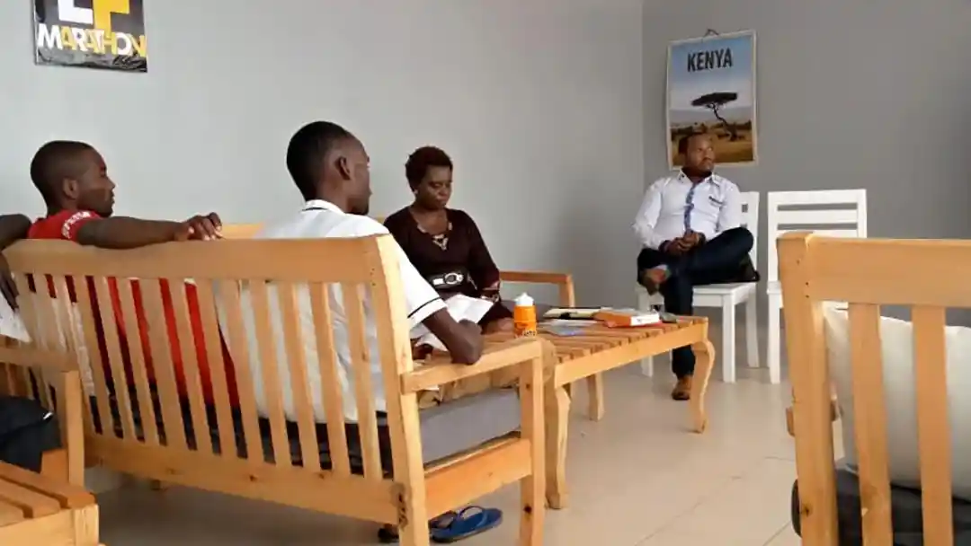 Kenyan Athletic Training Academy Building - common room